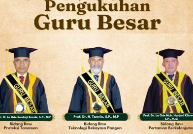 Selamat dan Sukses atas Pengukuhan Guru Besar Fakultas Pertanian Universitas Halu Oleo