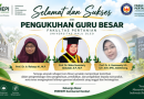 Selamat atas Pengukuhan Guru Besar Fakultas Pertanian